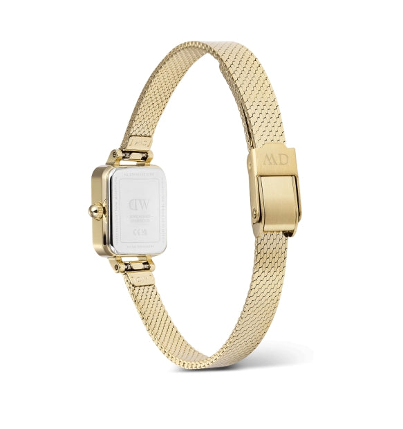 Orologio Donna Daniel Wellington Quadro Mini Acciaio dorato  DW00100801